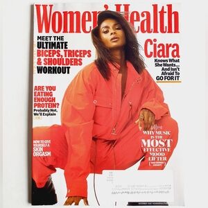 Women's Health Magazine December, 2022 Ciara - Music The Most Effective Mood.